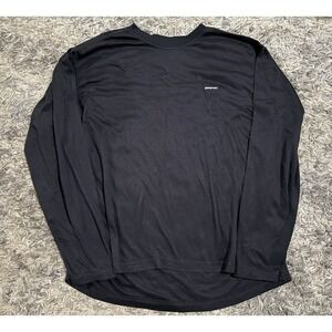 Patagonia Men's Black Long sleeve Capilene Sz  XL
